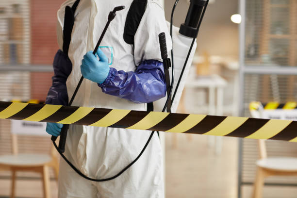 Professional Blood Cleanup technician working in Granger, IN